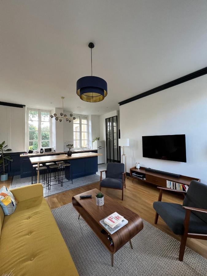 Bright Apt 70M2 In Bayeux Historic Center W Pkg Ngoại thất bức ảnh